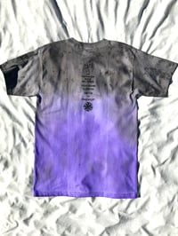 Image of state facts vintage hand dyed tee