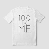 100 Like Me T-Shirt (White)