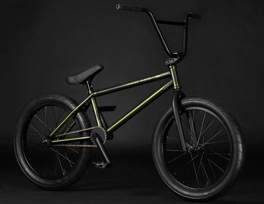 Image of Strobmx "Plug in" Bmx Bike - Gloss Trans Dark Lime