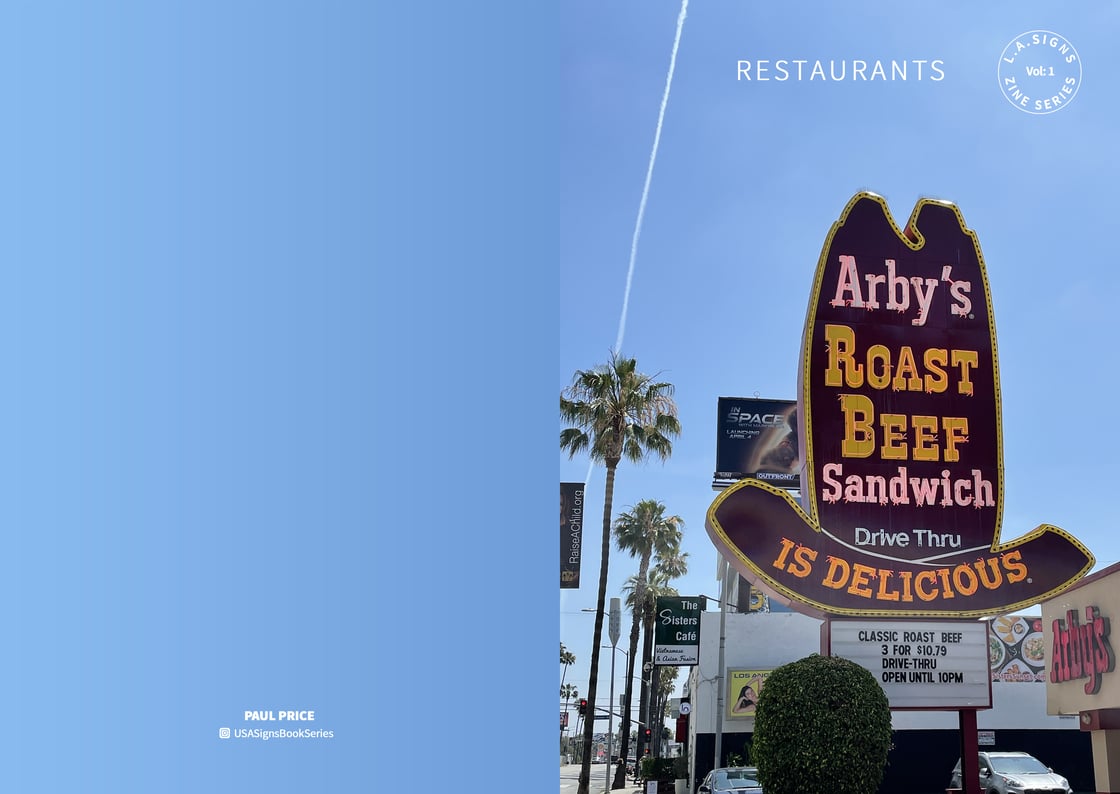 Image of L.A. Signs Zine Series - Volume 1 - Restaurants