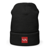AIN Embroidered Waffle beanie