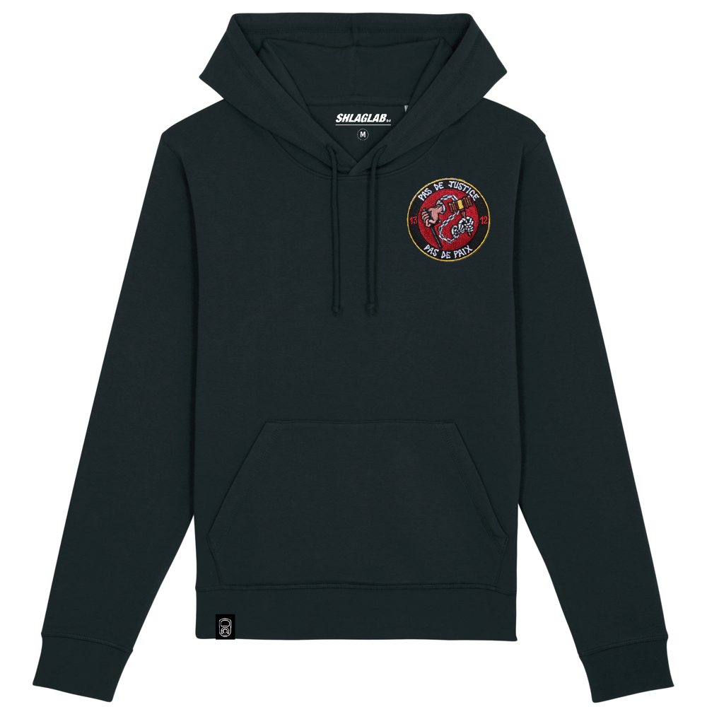 Image of HOODIE PAS DE JUSTICE PAS DE PAIX