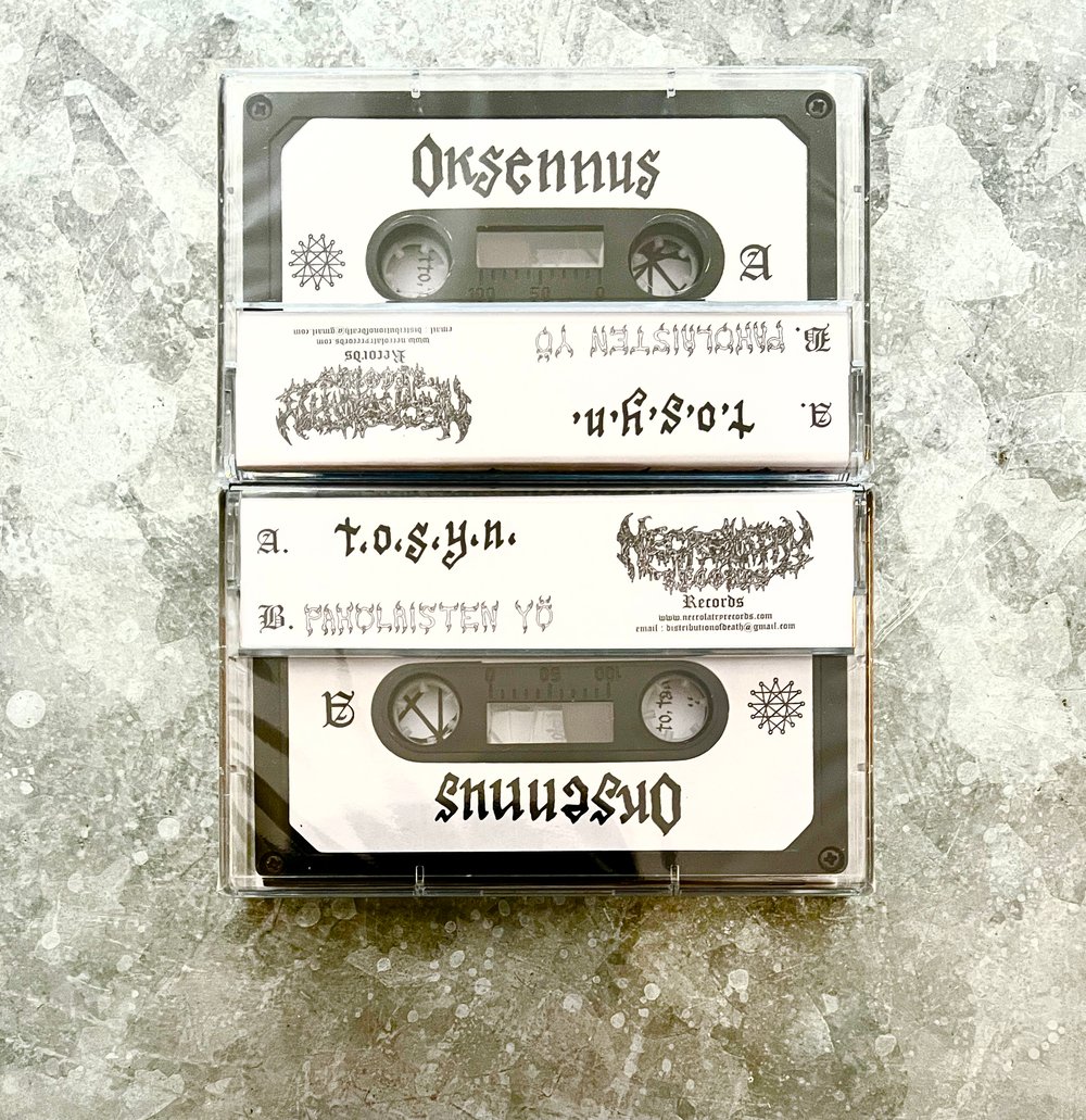 OKSENNUS - Työn Orjat Paholaisten Yöstä Nouskaa Cassette 