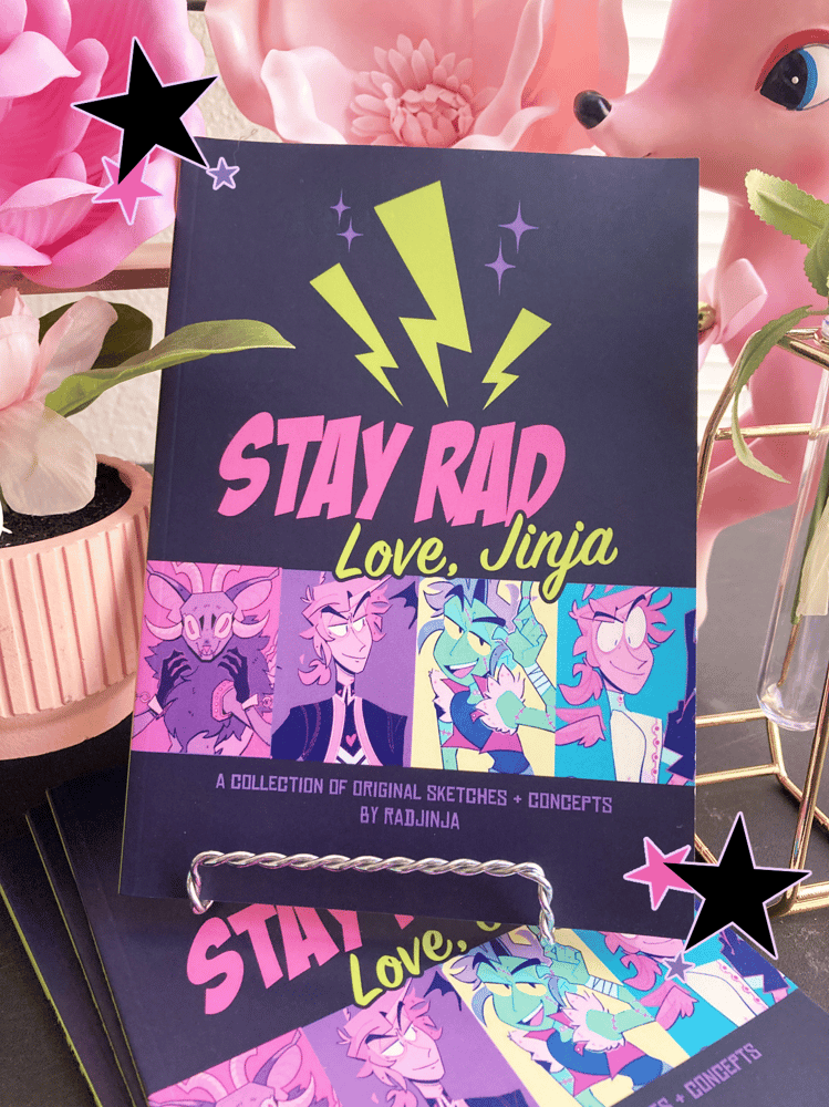 Image of ARTBOOK- STAY RAD! LOVE, JINJA