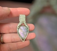 Image 2 of Pink/purple labradorite 