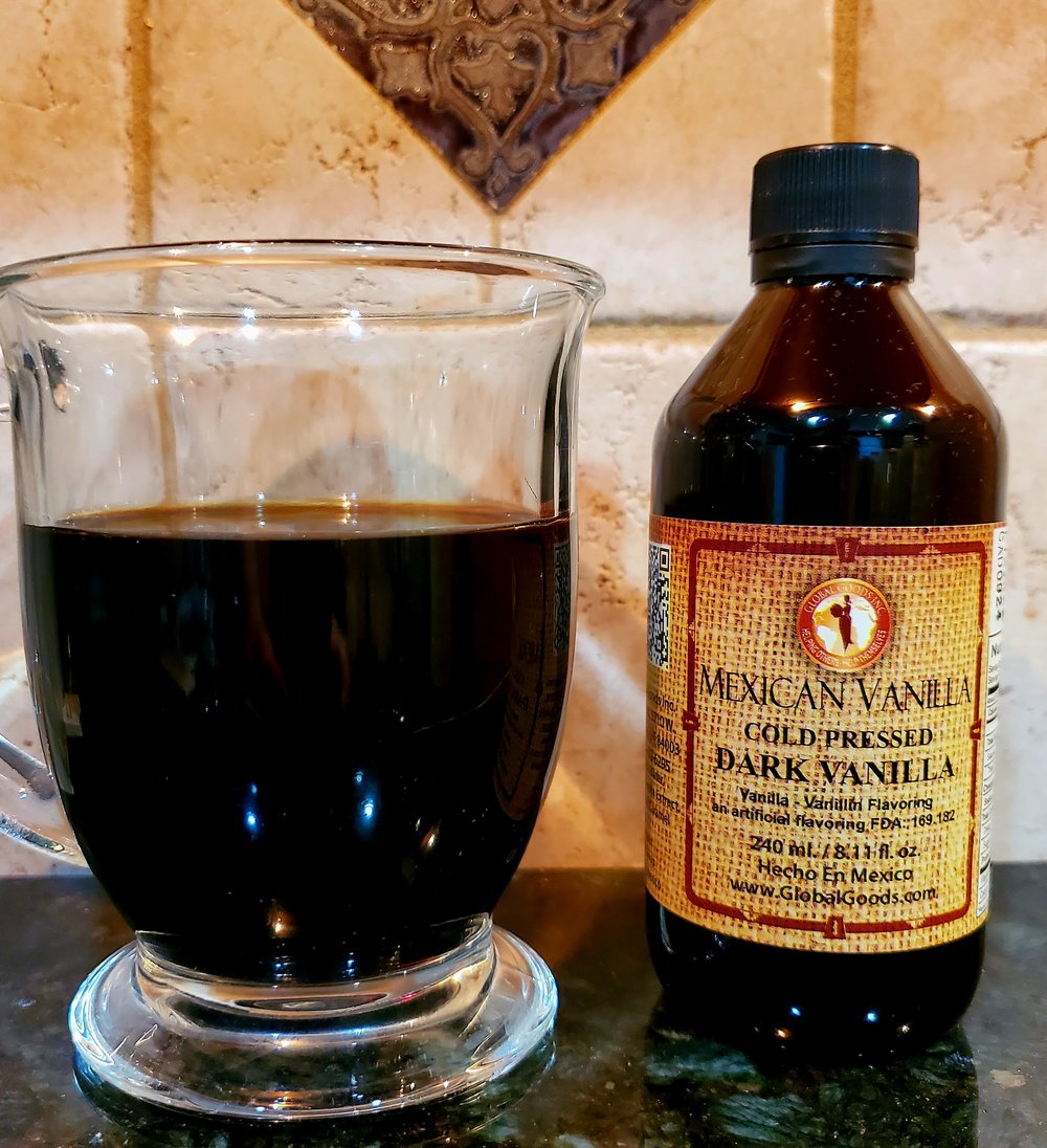 True/ Pure Cold-Pressed DARK Mexican Vanilla Extract (8.11 oz.)