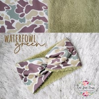 Image 1 of Waterfowl Green // Sherpa Mama Band 