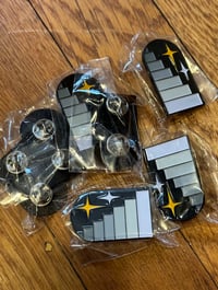 Image 1 of Stairway 2" Enamel Pin