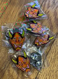 Image 1 of Hannya 2" Enamel Pin