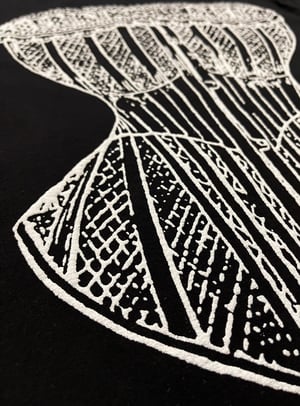 Image of CORSET / HANDLE WITH CARE SHIRT