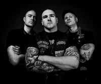 Image 4 of GRAVEYARD BASHERS - WRECK'EM DEAD (Trans Red LP)