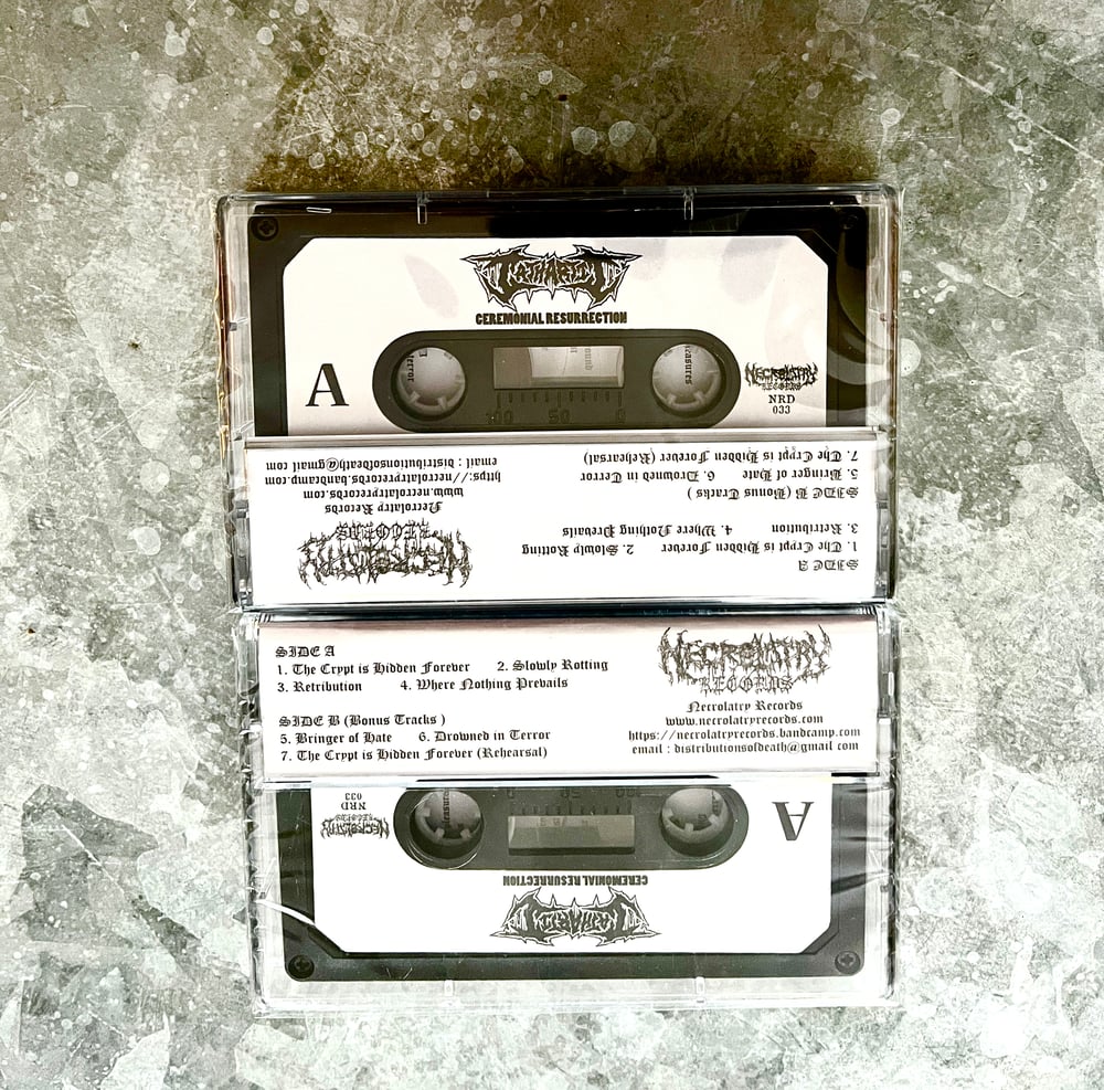 CATHARTIC – Ceremonial Resurrection Cassette EP