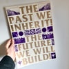THE FUTURE WE WILL BUILD! A3 RISO PRINT