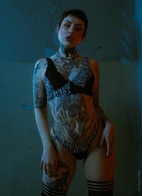 Image 1 of Lace Thong Zebra