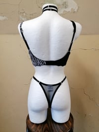 Image 4 of Lace Thong Zebra