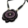 Beaded Mikinaak Pendant (Dusk)