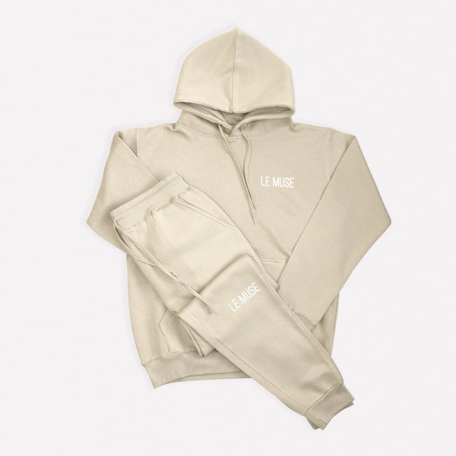 BASIC LE MUSE SAND SWEATSUIT