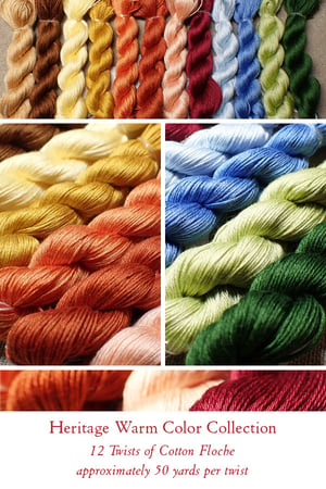Image of Cotton Floche Heritage Color Collections