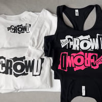 The CROWD tank tops &  long sleeve t-shirts