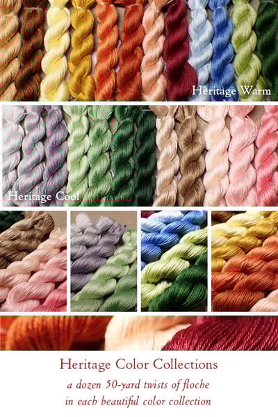 Image of Cotton Floche Heritage Color Collections