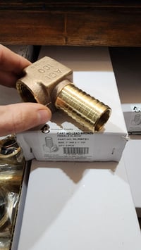 Image 4 of Brass (Top) Pump Elbow