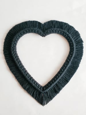 Image of Large Black Hearth Wreath