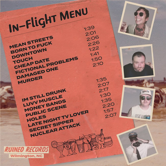 . RIPPERS 'HAPPY HOURS AIR TRAVEL CLUB' LP | Ruined Records