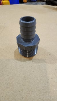 Image 2 of ABS Male Adapter (Pump Fitting) 