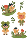 [LIMITED/LOW STOCK] frog and toad sticker sheet