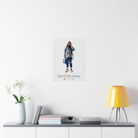 Image 2 of I just felt like running. Premium Matte Poster 18" x 24"