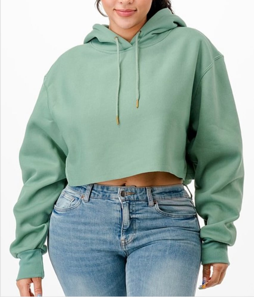 Image of Ivy Cropped Hoodie 