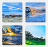 Sunsets In Paradise Acrylic Coaster Set