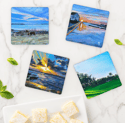 Sunsets In Paradise Acrylic Coaster Set
