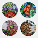 Pennsylvania Wild Things Acrylic Coaster Set