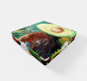 Vegetable Medley Acrylic Coaster Set