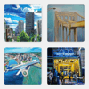 Pittsburgh Acrylic Coaster Set