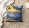 Light And Water Throw Pillow