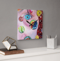 Eyes That See Acrylic Clock