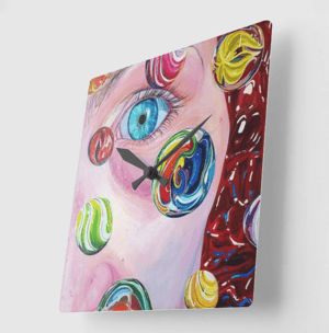 Image of Eyes That See Acrylic Clock
