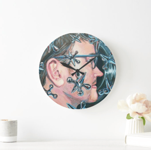 Image of Ears That Hear Acrylic Clock