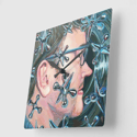 Ears That Hear Acrylic Clock