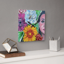 Secret Garden Acrylic Clock
