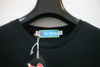 Image 4 of Black Teddy Bear Stripe Tee Shirt