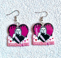 Chasing you 🔪V day earrings 2 