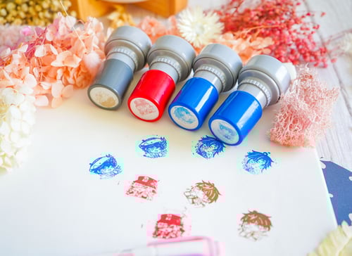 Image of Genshin Impact Self Inking Stamp