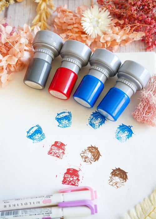 Image of Genshin Impact Self Inking Stamp