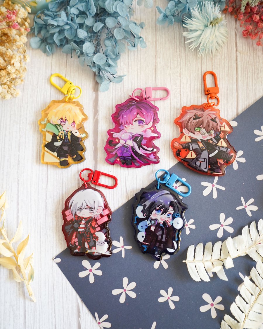 Image of Nijisanji En Noctyx Acrylic Charms