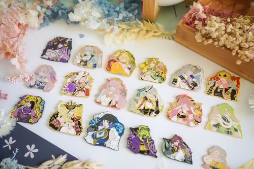 Image of Genshin Impact Enamel Pin Collection Set II