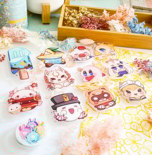 Image of Videogame Acrylic Phone Grips