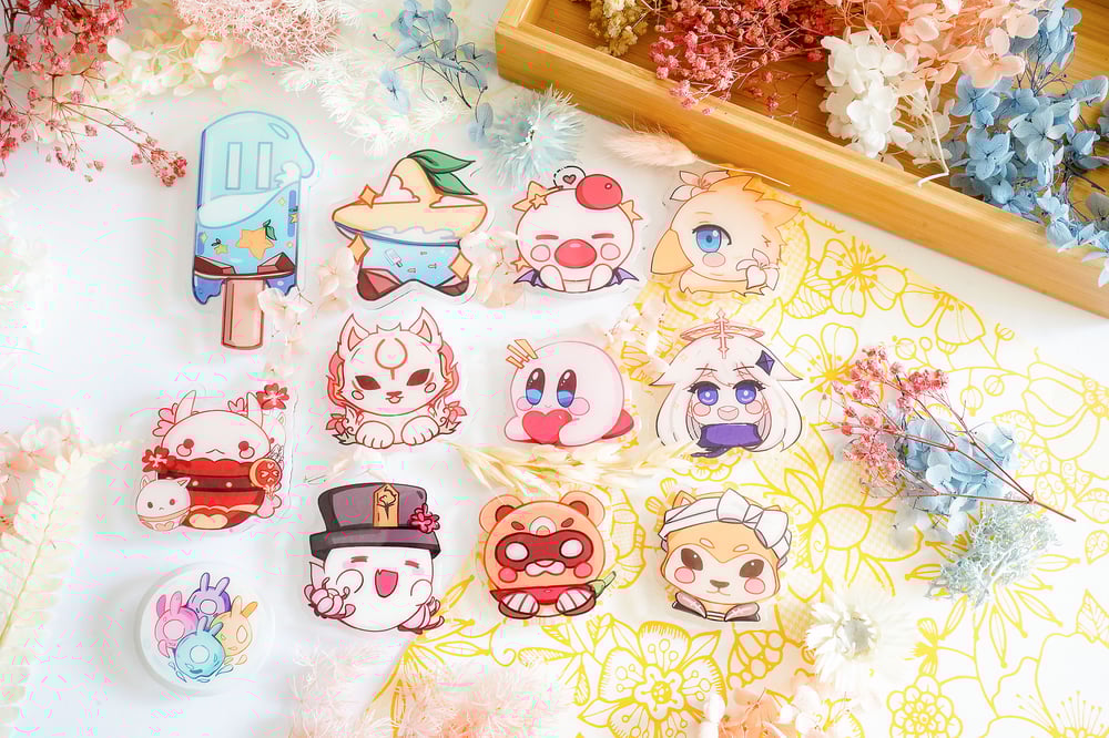 Image of Videogame Acrylic Phone Grips